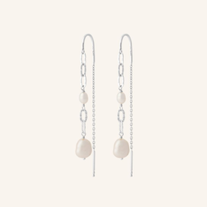 Pernille Corydon - Earrings Seaside Earchains Silver