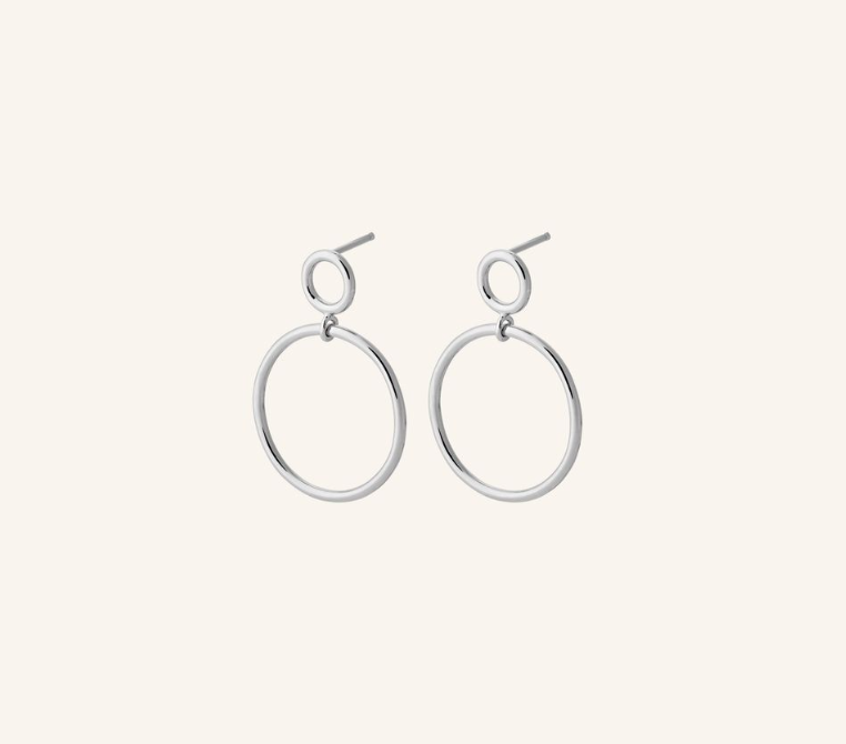 Pernille Corydon - Globe Earrings Silver