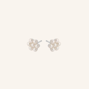 Pernille Corydon - Ocean Bloom Earsticks Silver