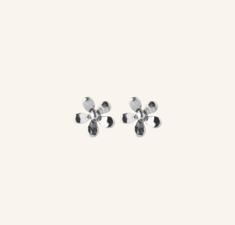 Pernille Corydon - Wild Poppy Earsticks Silver