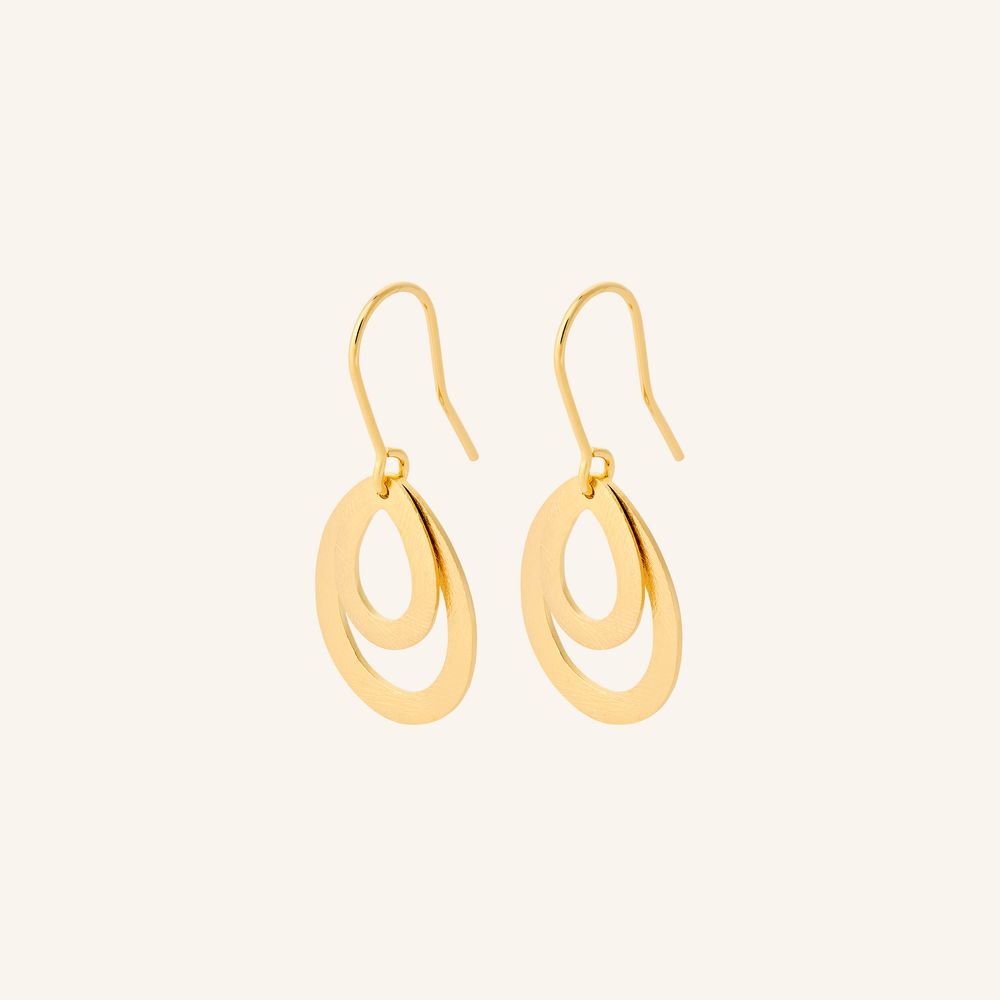 Pernille Corydon - Earrings Mini Double Drops