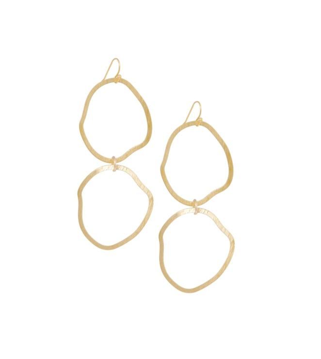 Ellen Beekmans - Earrings Organic Circles