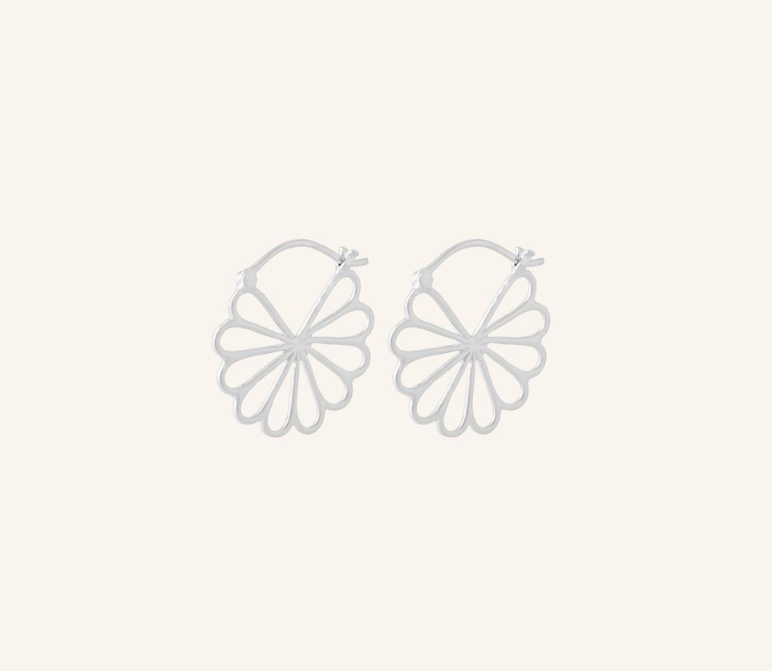 Pernille Corydon - Bellis Earrings Silver