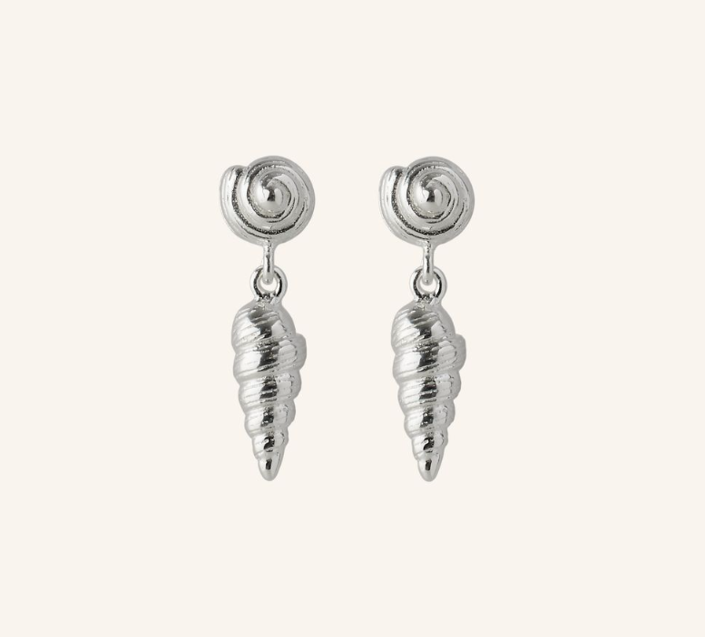 Pernille Corydon - Cocoon Earrings Silver