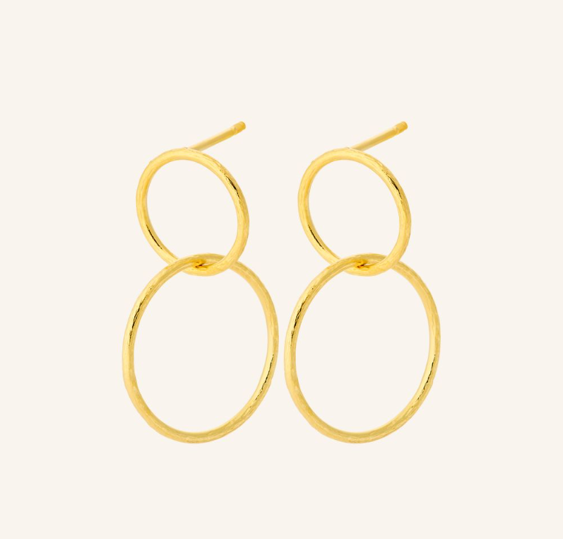 Pernille Corydon - Double Twisted Earrings