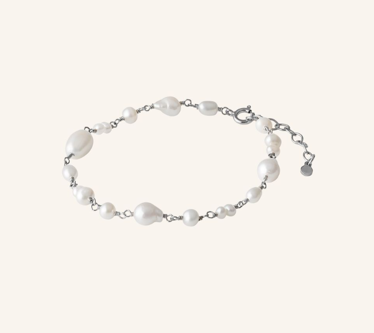 Pernille Corydon - White Dreams Bracelet Silver