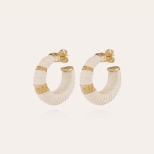 Gas Bijoux - Earrings Abalone Wrapped