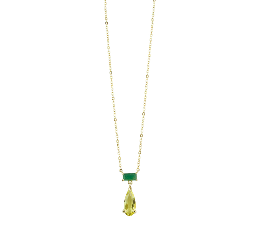 Sputnik Jewelry - Necklace Aventurine Lemon Quartz