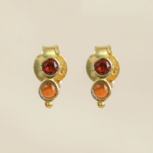 Muja Juma - Earrings Garnet 10522gb8