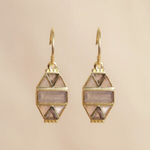 Muja Juma - Earrings Labradorite 10464gb2