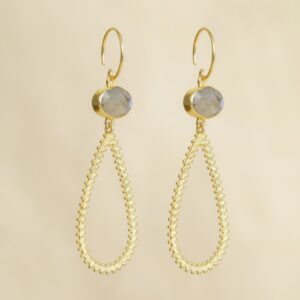 Muja Juma - Earrings Labradorite 10535gb2