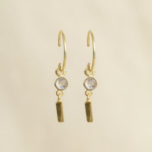 Muja Juma - Earrings Labradorite 10587gb2