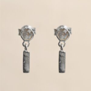 Muja Juma - Earrings Labradorite 10588sb2 Silver