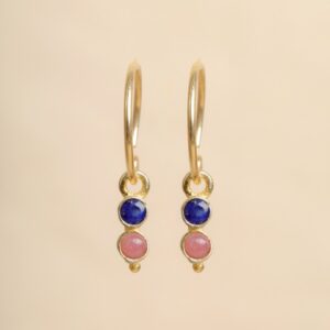 Muja Juma - Earrings Lapis Lazuli 10521gb30