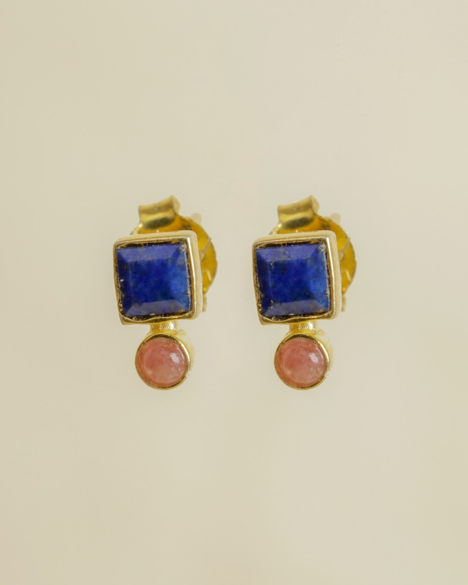 Muja Juma - Earrings Lapis Lazuli 10643gb30