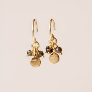 Muja Juma - Earrings Smokey Quartz 10635gb40