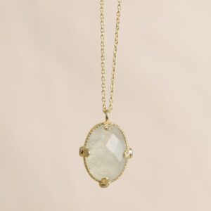 Muja Juma - Necklace Prehnite 3563gb26 1