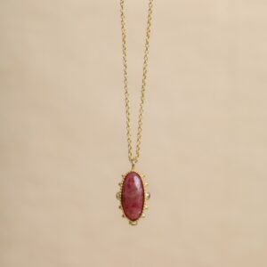 Muja Juma - Necklace Rhodonite 3606gb24