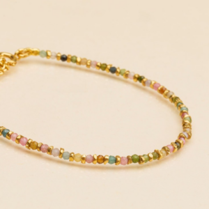 Une a Une - Jaipur Multi Tourmaline Bracelet