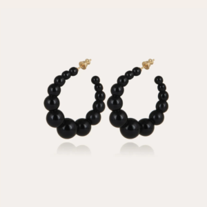 Gas Bijoux - Andy Earrings Black