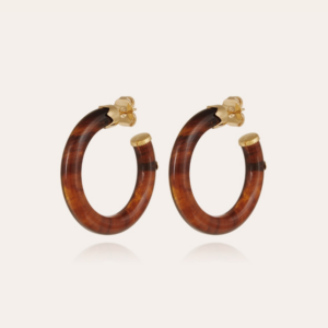 Gas Bijoux - Earrings Caftan Brown