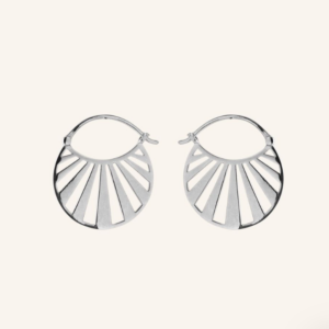 Pernille Corydon - Misty Light Earrings Silver