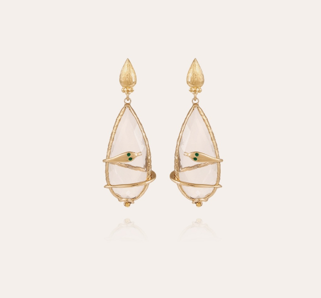 Gas Bijoux - Earrings Serti Goutte