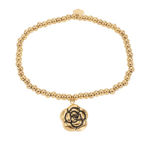 Rose & Camellia - Bracelet Vintage Style Rose Balls