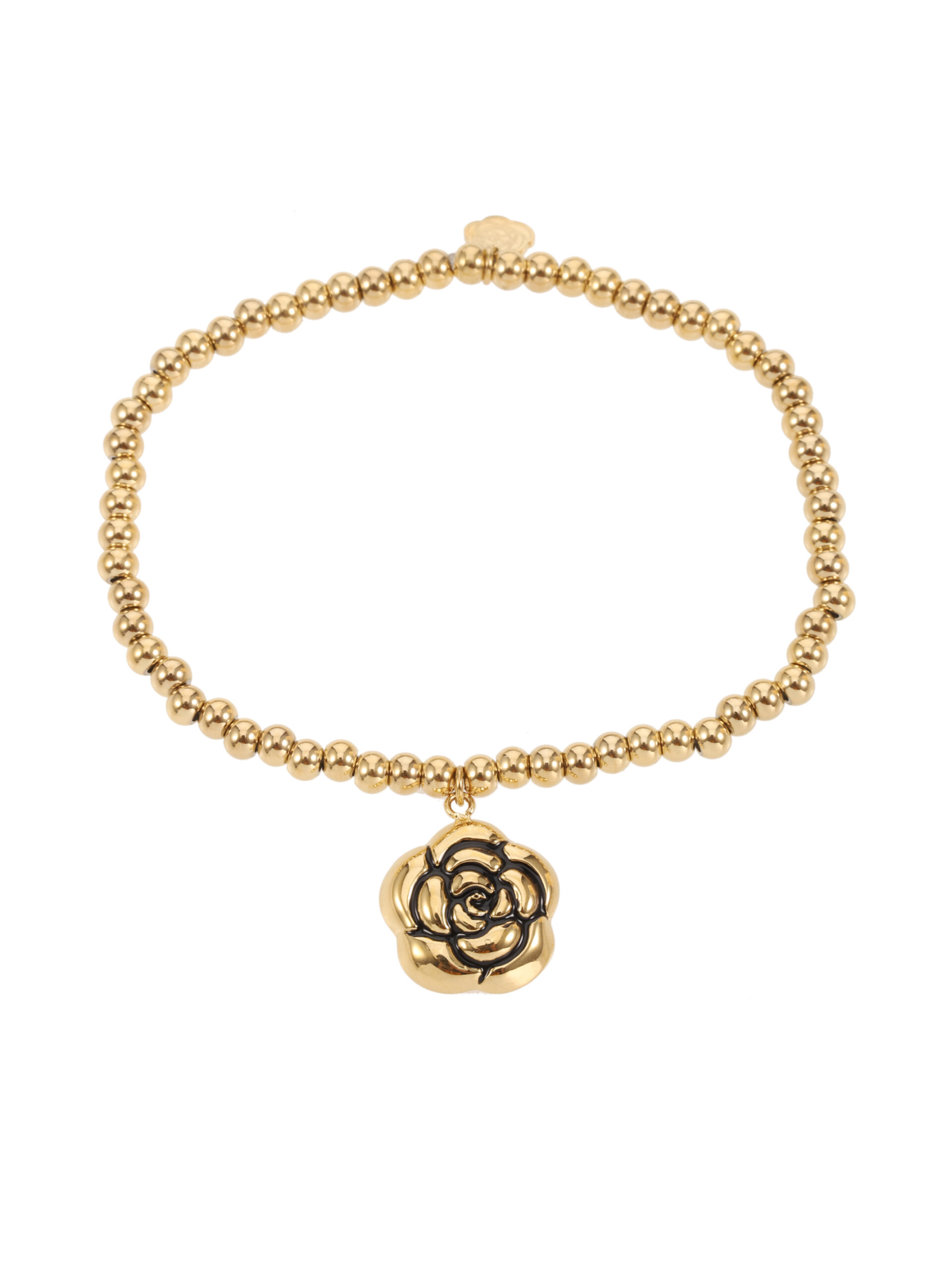 Rose & Camellia - Bracelet Vintage Style Rose Balls