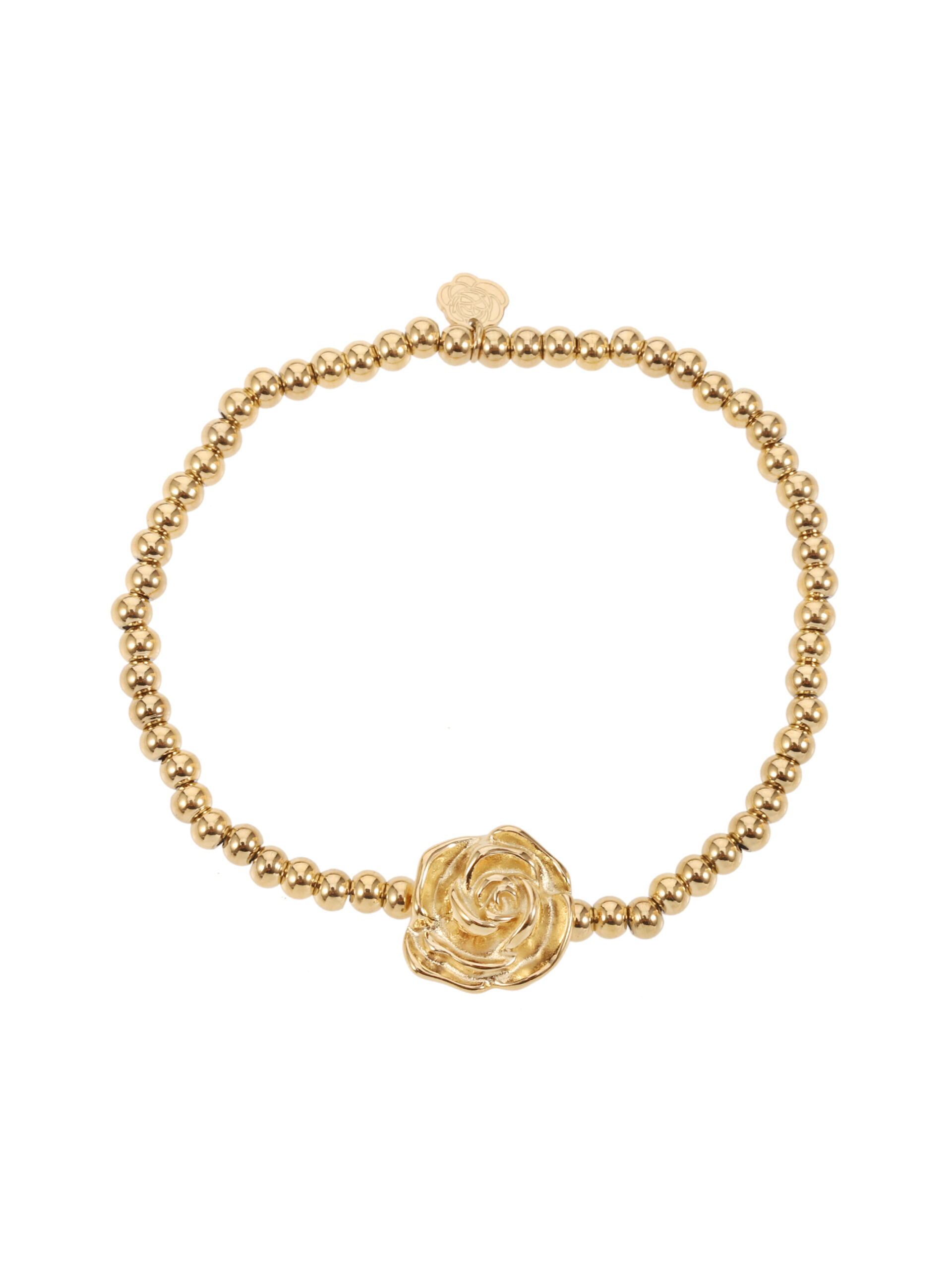 Rose & Camellia - Bracelet Vintage Style Rose Plain