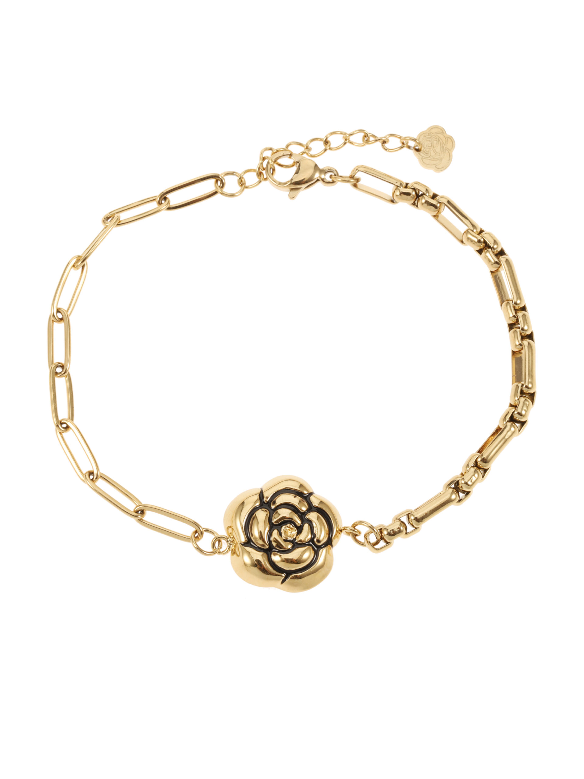 Rose & Camellia - Bracelet Vintage Style Rose