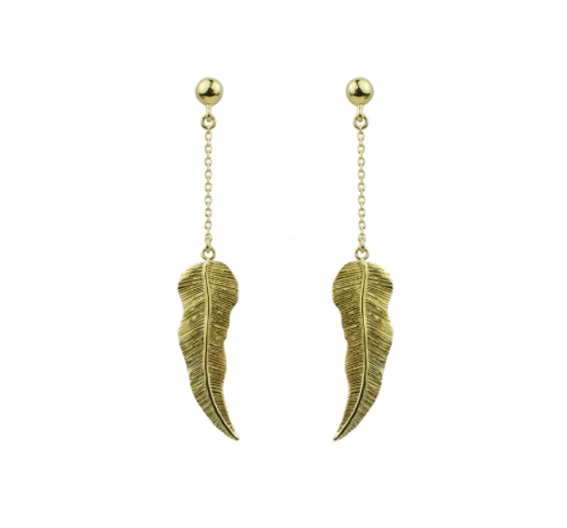 Sputnik Jewerly - Earrings Feather