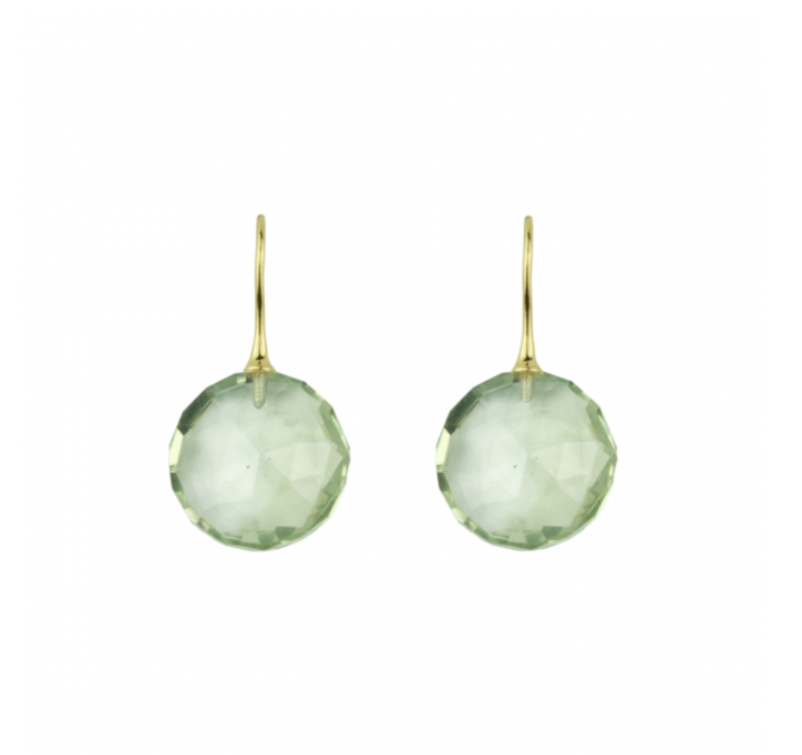 Sputnik Jewerly - Earrings Lime Quartz