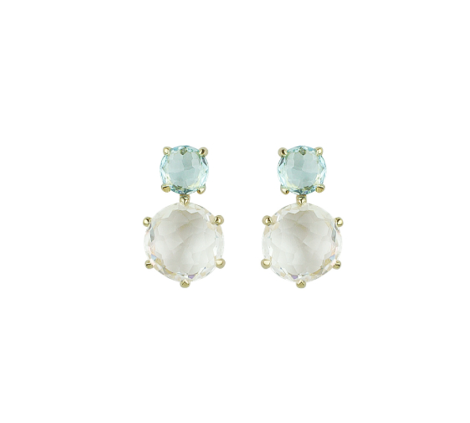 Sputnik Jewerly - Earrings Topaz Citrine