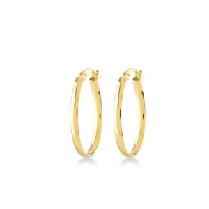 14kt Gold - Earrings Oval Small E77004