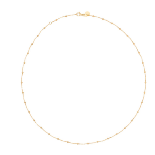 14kt Gold - Necklace Dots