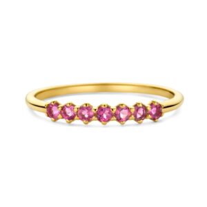 HAPPINESS VINTAGE ROZE TOERMALIJN RING