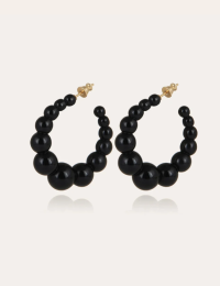 Gas Bijoux - Andy Earrings Black