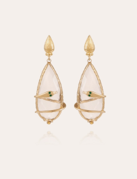 Gas Bijoux - Earrings Serti Goutte